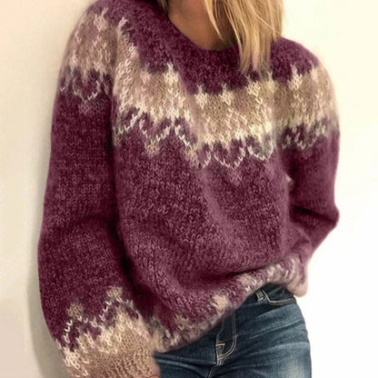 Mette | Skandinavisches Design – Weicher und Eleganter Pullover
