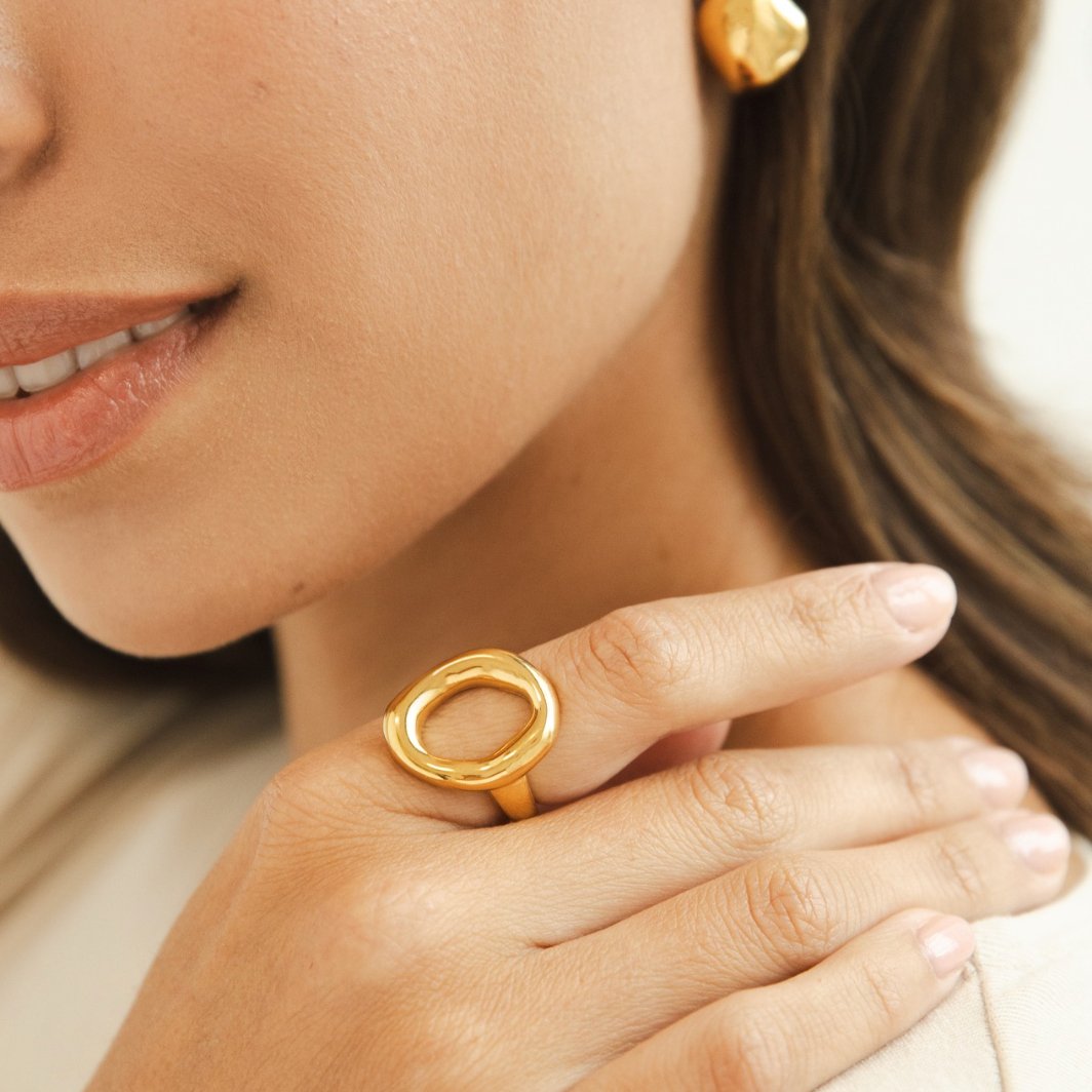 Bague en or fondu Vina