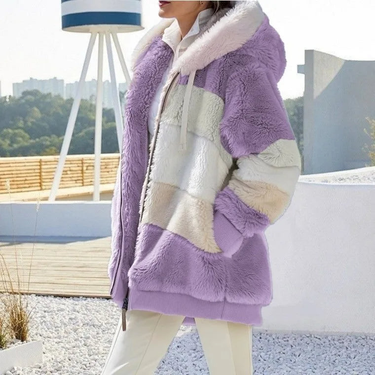 Alexa | Winterjacke mit Kapuze und Reißverschluss