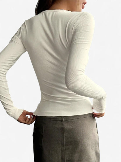 Klarina™ | Comfortabel shirt met lange mouwen