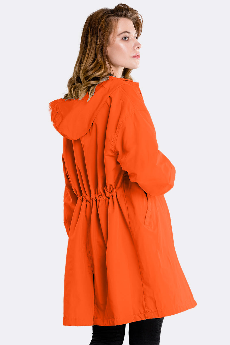 Leanne – Waterafstotende oversized capuchonjas