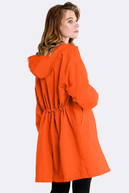 Leanne – Waterafstotende oversized capuchonjas