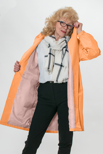 Leanne – Waterafstotende oversized capuchonjas