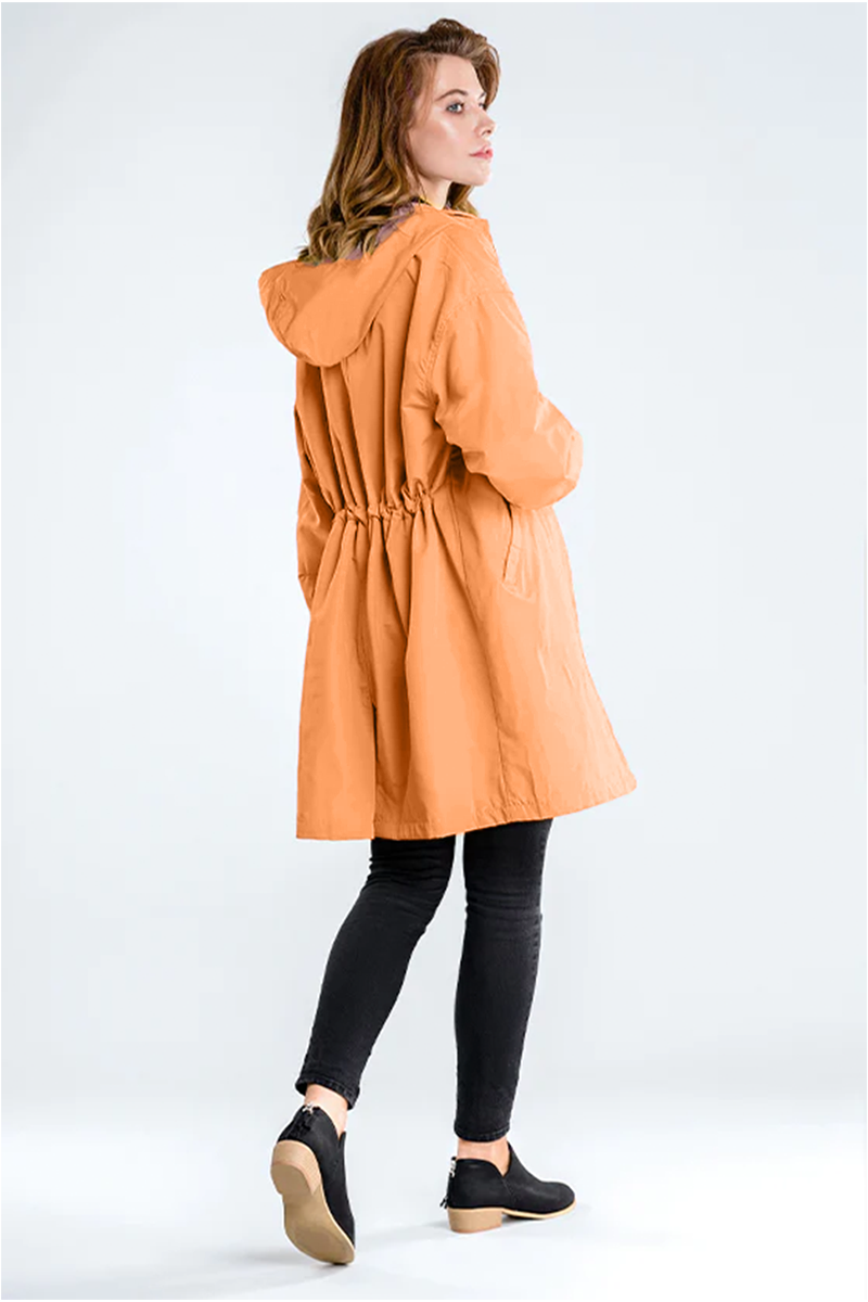 Leanne – Waterafstotende oversized capuchonjas