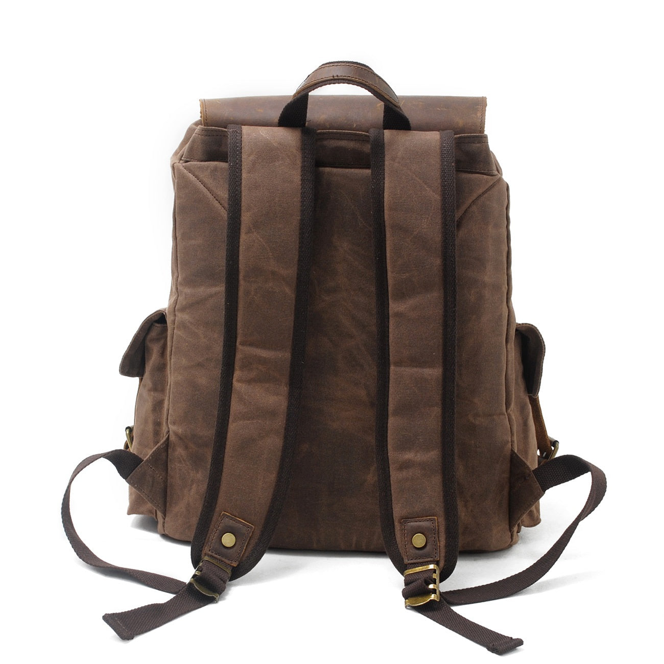 Jacob – Vintage Waxed Canvas Rugzak