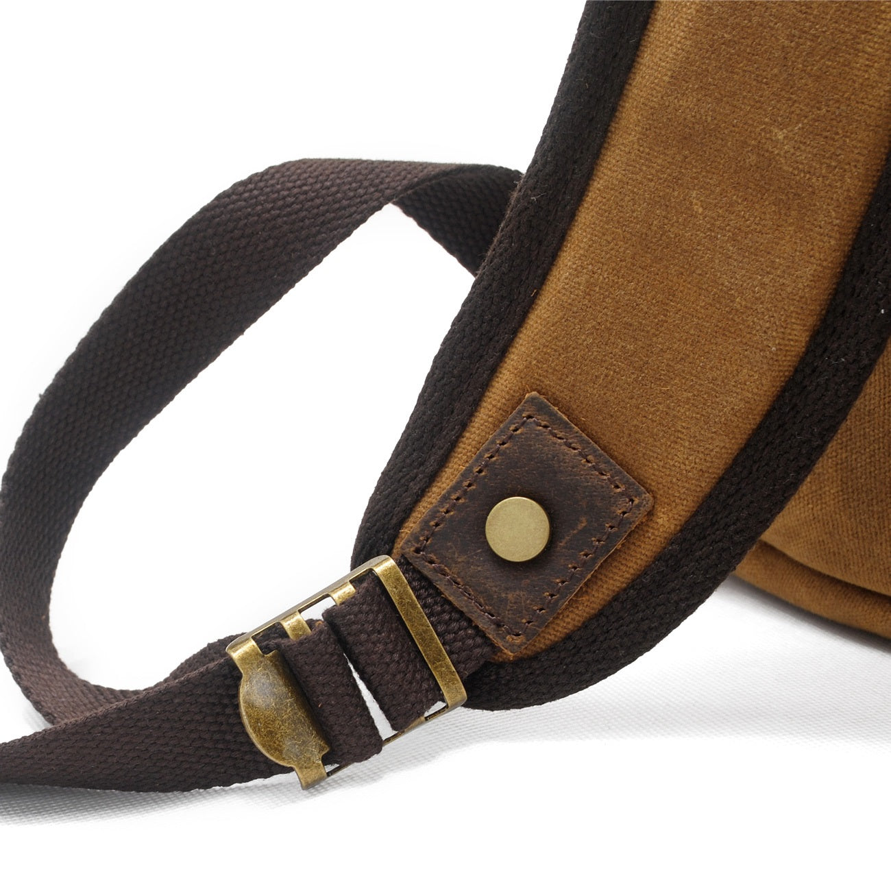 Jacob – Vintage Waxed Canvas Rugzak