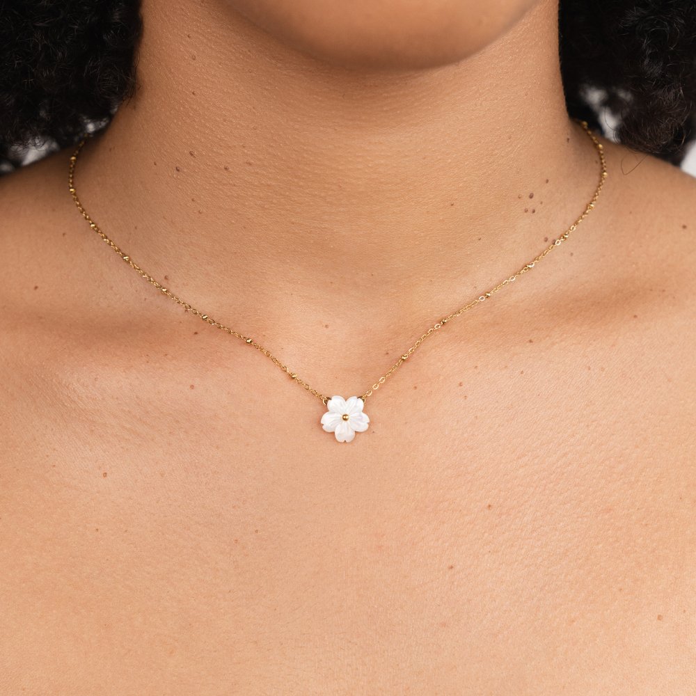 Prachtige Bloemenketting