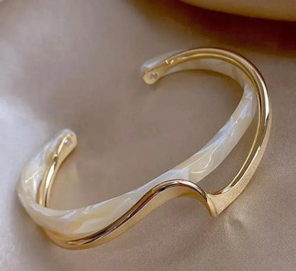 Ondée™ | Armband met goudkleurige afwerking