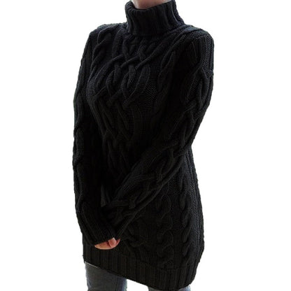 Klara™ – Knusse Gebreide Jurk voor Stijlvolle Warmte