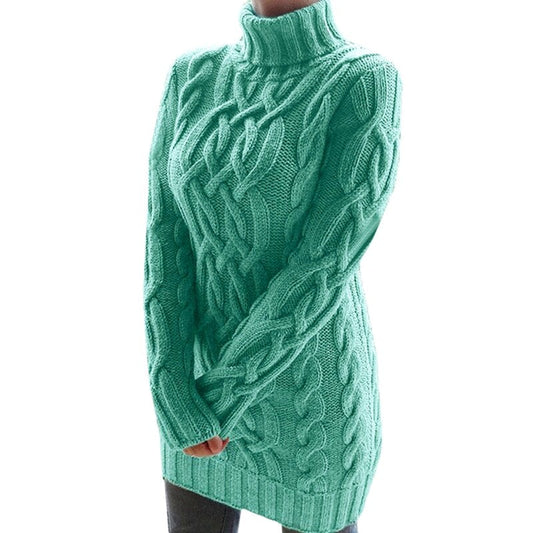 Klara™ – Knusse Gebreide Jurk voor Stijlvolle Warmte
