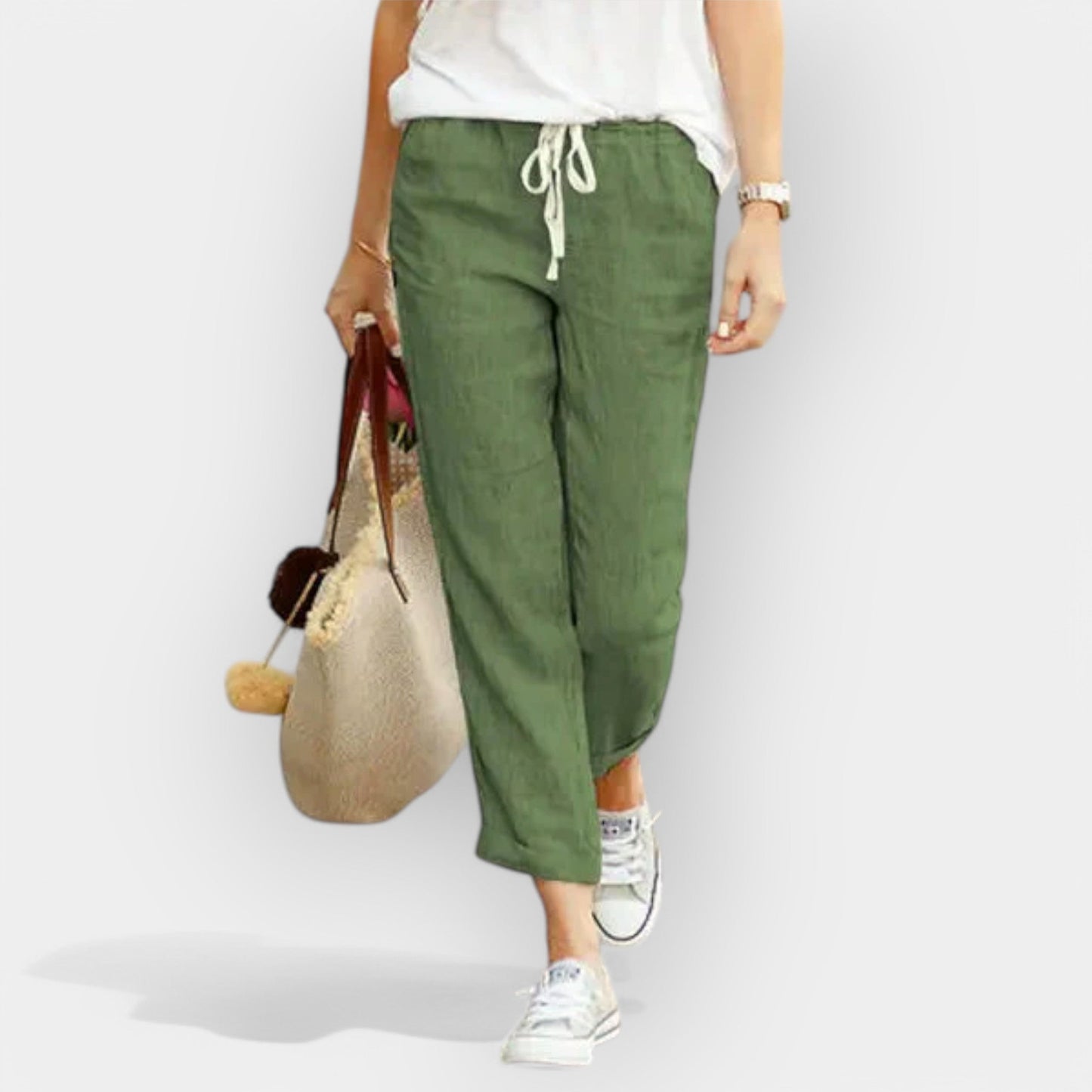 Leichte Baumwollhose