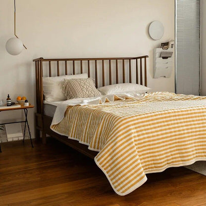 Lichtgewicht gestreepte zomer sprei