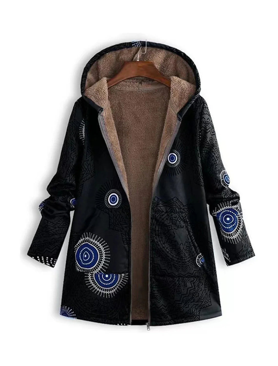 Vera | Warmer und weicher Parka mit Taschen